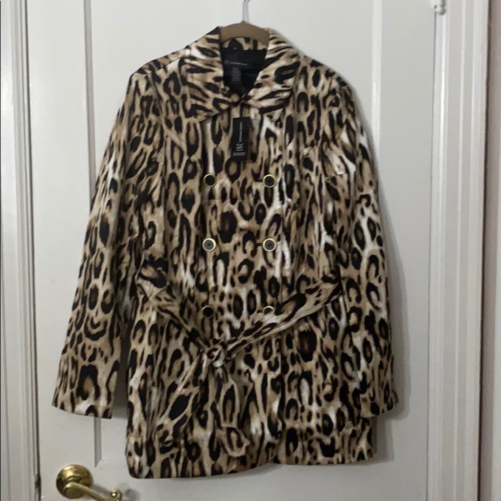 3/4 length rain coat
